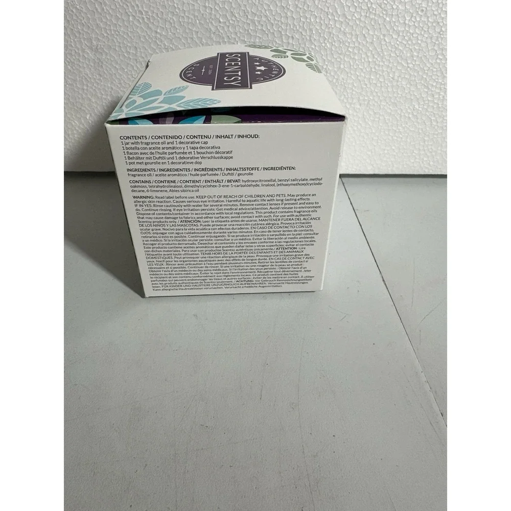 Scentsy‎ Fragrance Flower Oil Sleigh Ride 2.8 Oz